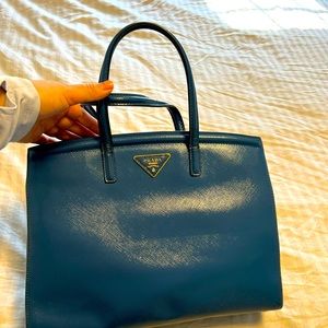 Prada leather handbag